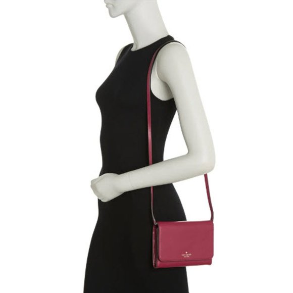 kate spade Kerri Crossbody Cranberry Cocktail Bag - Picture 2 of 10